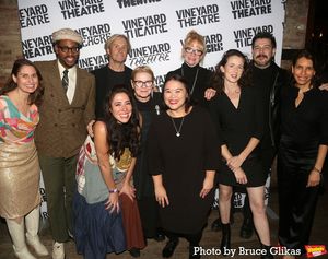 Vineyard Theatre Artistic Director Sarah Stern, Managing Director Suzanne Appel with The Cast & Creatives of ''Scene Partners'' @ BroadwayWorld Vineyard Theatre Artistic Director Sarah Stern, Managing Director Suzanne Appel with Photo