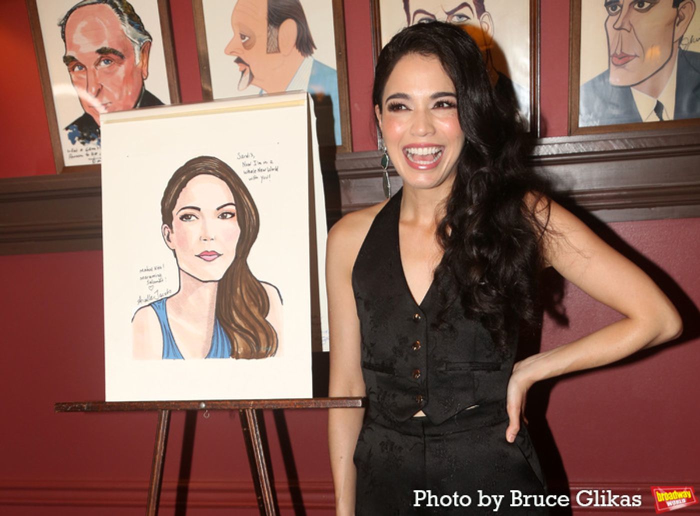 Photos: HERE LIES LOVE Star Arielle Jacobs Gets Her Caricature Unveiled at Sardi's  Image