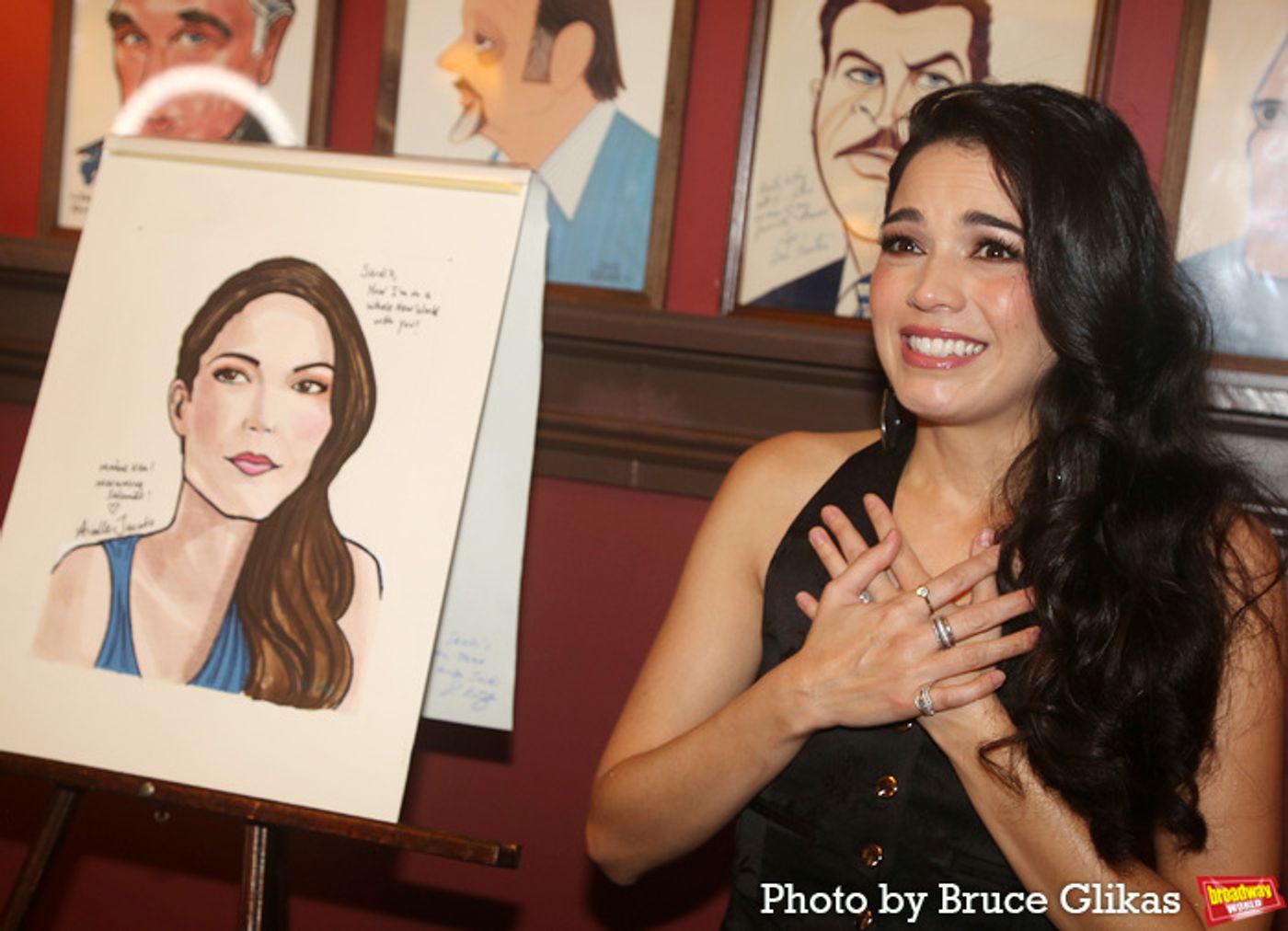 Photos: HERE LIES LOVE Star Arielle Jacobs Gets Her Caricature Unveiled at Sardi's  Image