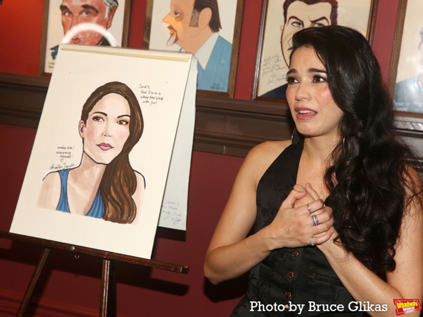Photos: HERE LIES LOVE Star Arielle Jacobs Gets Her Caricature Unveiled at Sardi's  Image