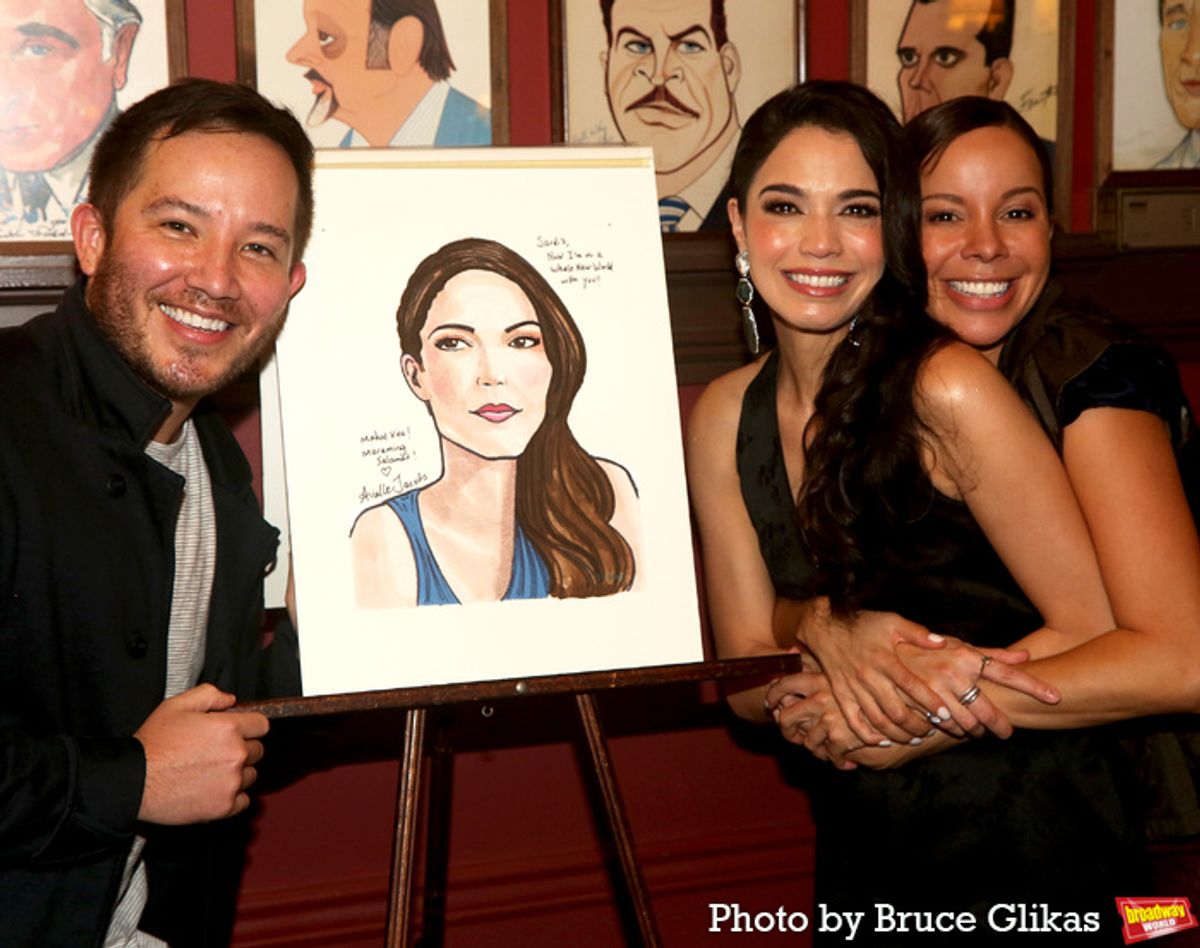 Arielle Jacobs and her 'In The Heights' castmates at 