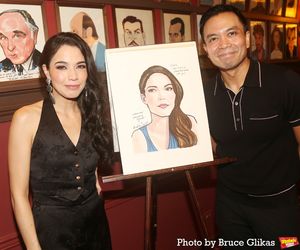 Jose Llana and Arielle Jacobs @ BroadwayWorld Jose Llana and Arielle Jacobs Photo