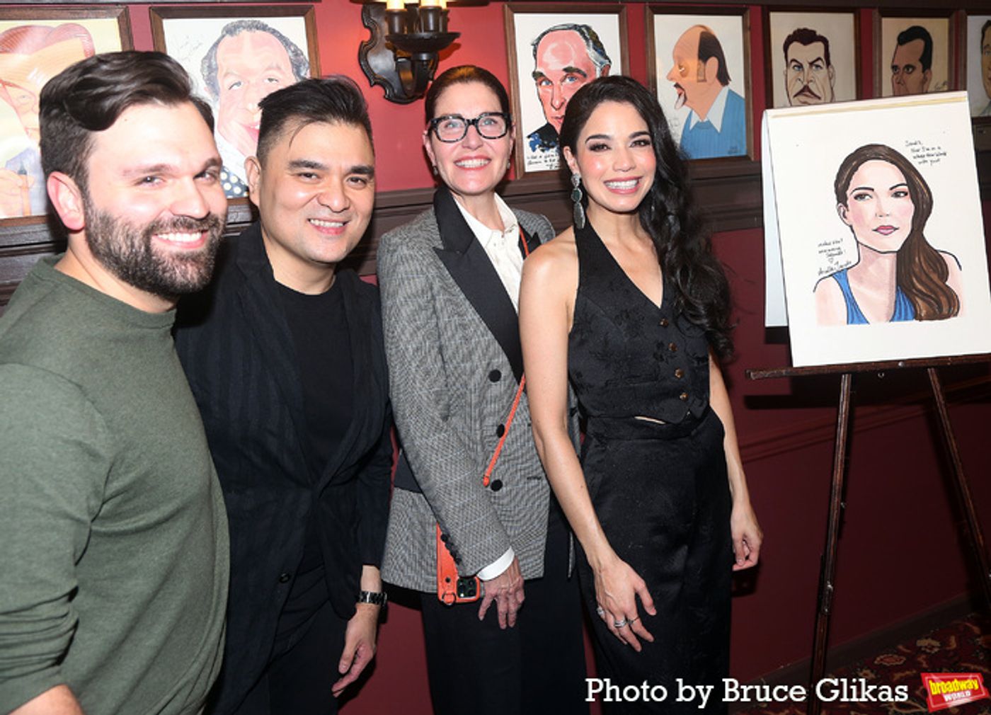 Photos: HERE LIES LOVE Star Arielle Jacobs Gets Her Caricature Unveiled at Sardi's Photos: HERE LIES LOVE Star Arielle Jacobs Gets Her Caricature Unveiled at Sardi's Image