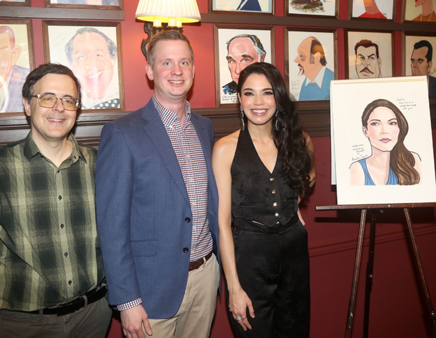 Photos: HERE LIES LOVE Star Arielle Jacobs Gets Her Caricature Unveiled at Sardi's Photos: HERE LIES LOVE Star Arielle Jacobs Gets Her Caricature Unveiled at Sardi's Image
