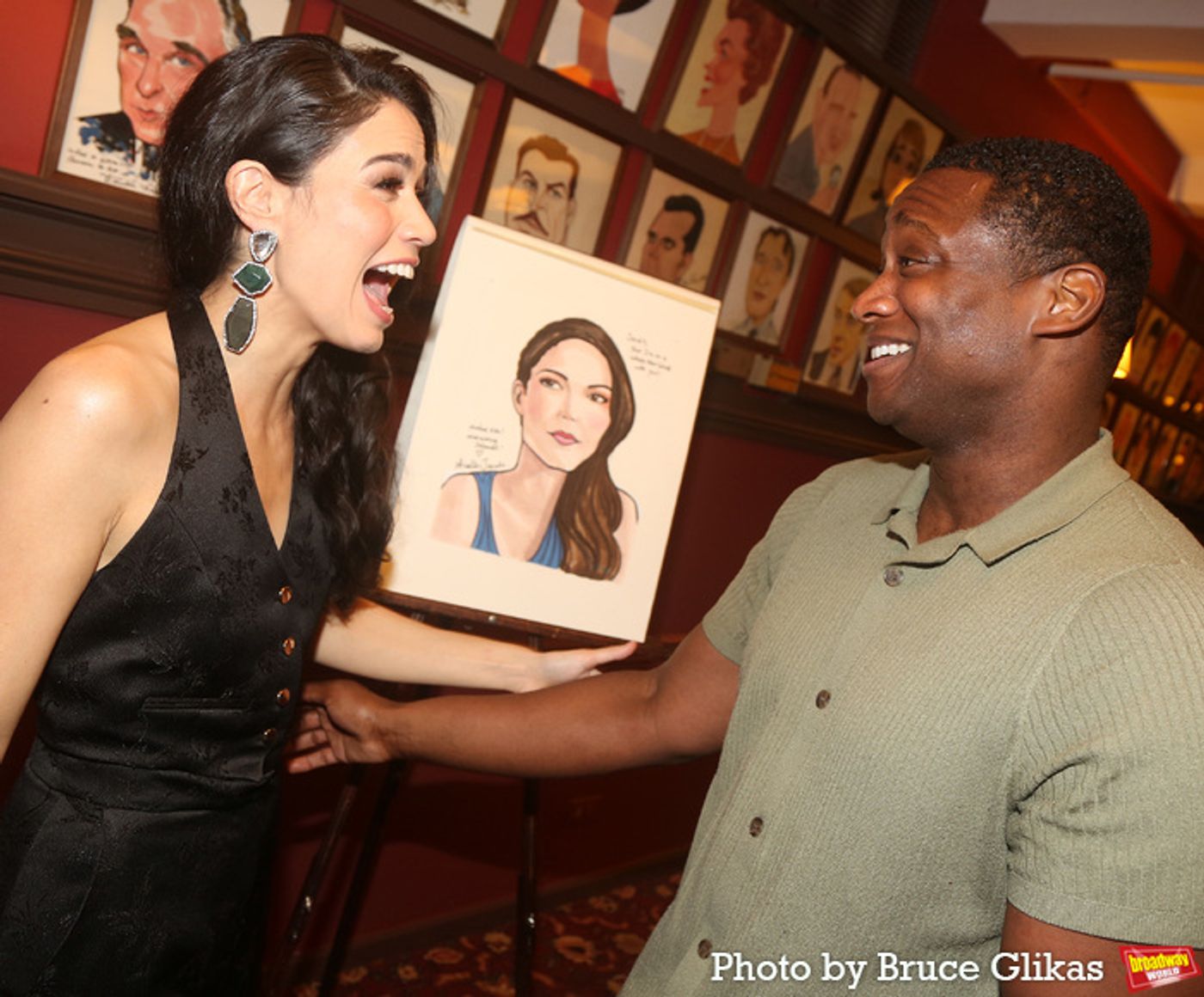 Photos: HERE LIES LOVE Star Arielle Jacobs Gets Her Caricature Unveiled at Sardi's Photos: HERE LIES LOVE Star Arielle Jacobs Gets Her Caricature Unveiled at Sardi's Image
