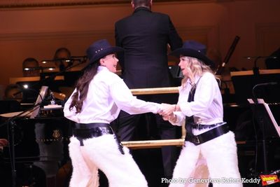 Sutton Foster and Kelli O'Hara Photo