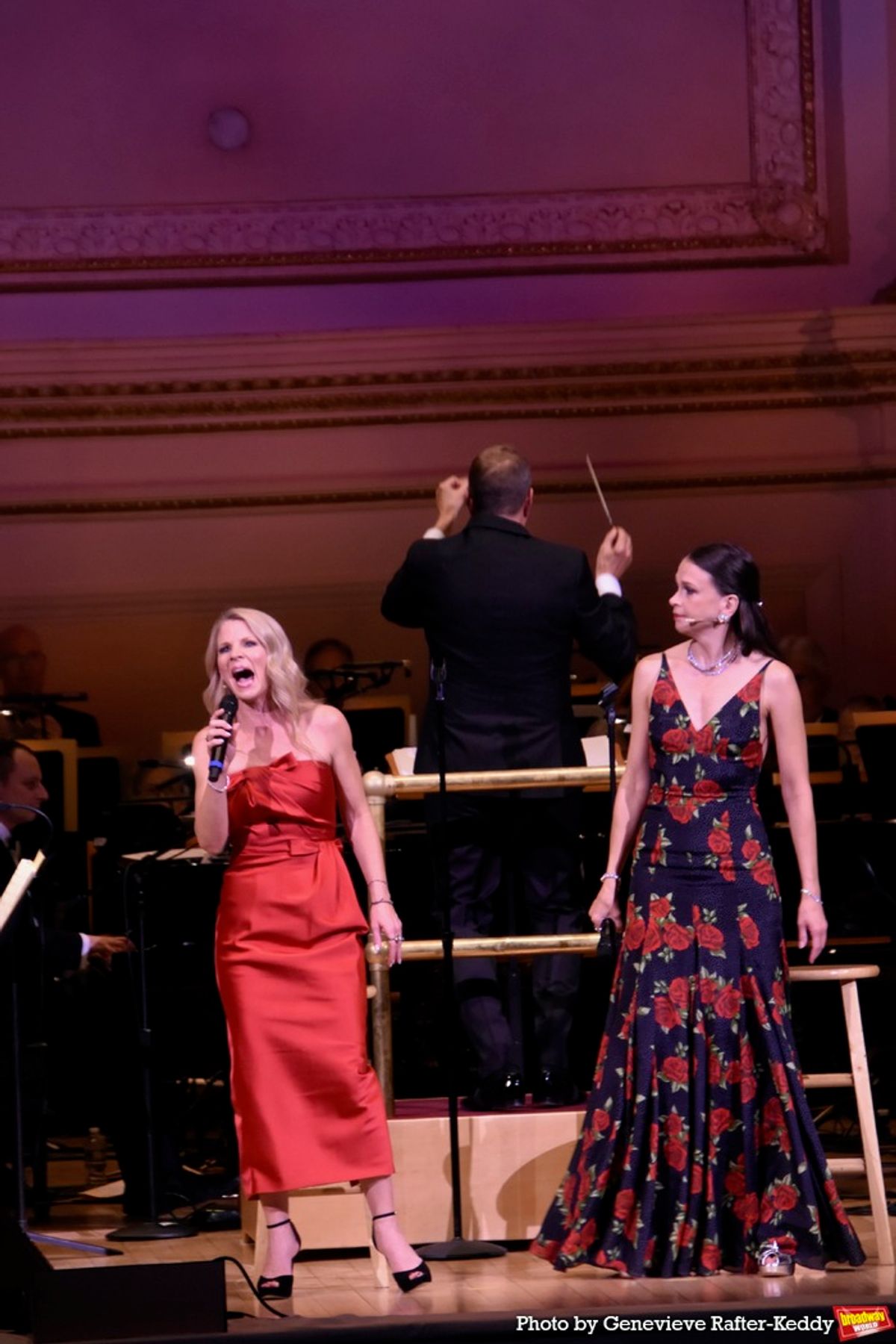 Kelli O'Hara and Sutton Foster at 