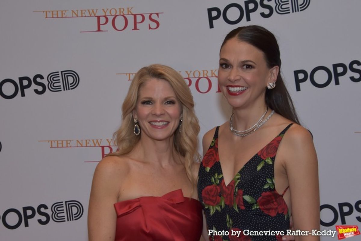 Kelli O'Hara and Sutton Foster at 