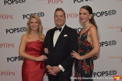 Kelli O'Hara, Steven Reineke and Sutton Foster Photo
