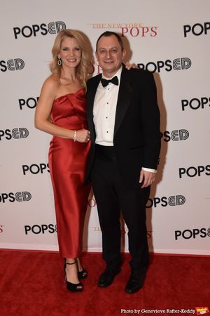 Kelli O'Hara and Dan Lipton @ BroadwayWorld Kelli O'Hara and Dan Lipton Photo