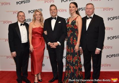 Dan Lipton, KelliO'Hara, Steven Reineke, Sutton Foster and Michael Rafter Photo