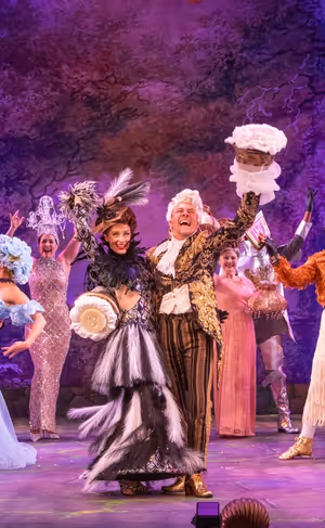 Samantha Littleford (Babette) and Jonathan Cobrda (Lumiere) Photo