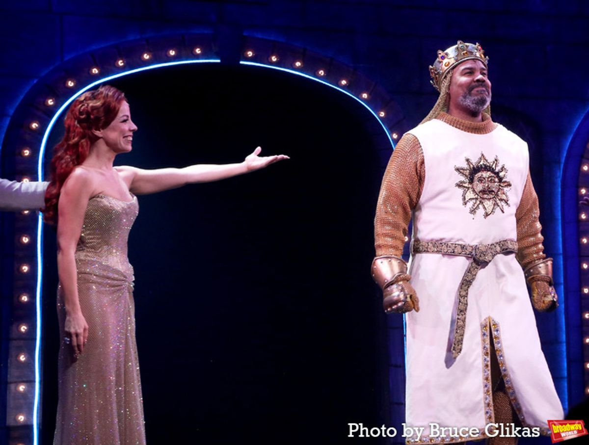 Leslie Kritzer and James Monroe Iglehart at 