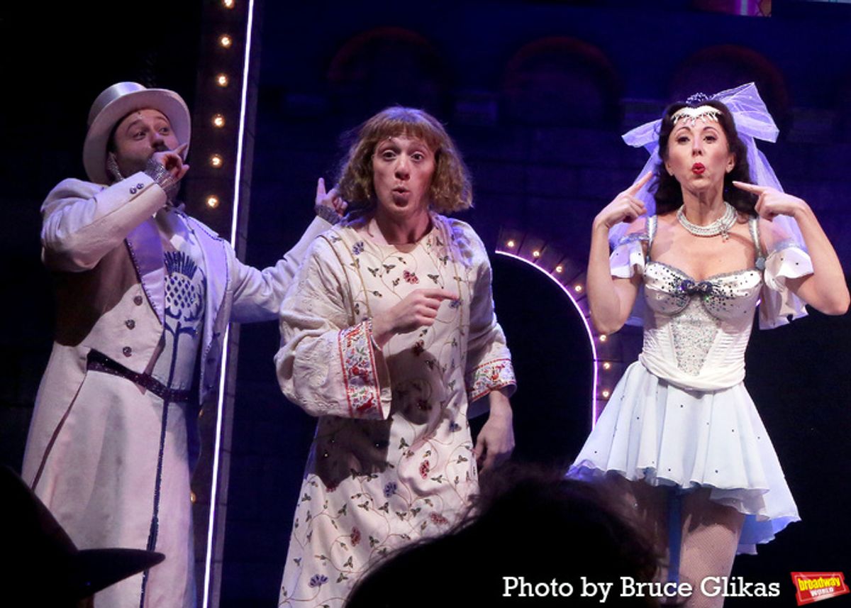 Ethan Slater and The Cast of 'Spamalot' at 