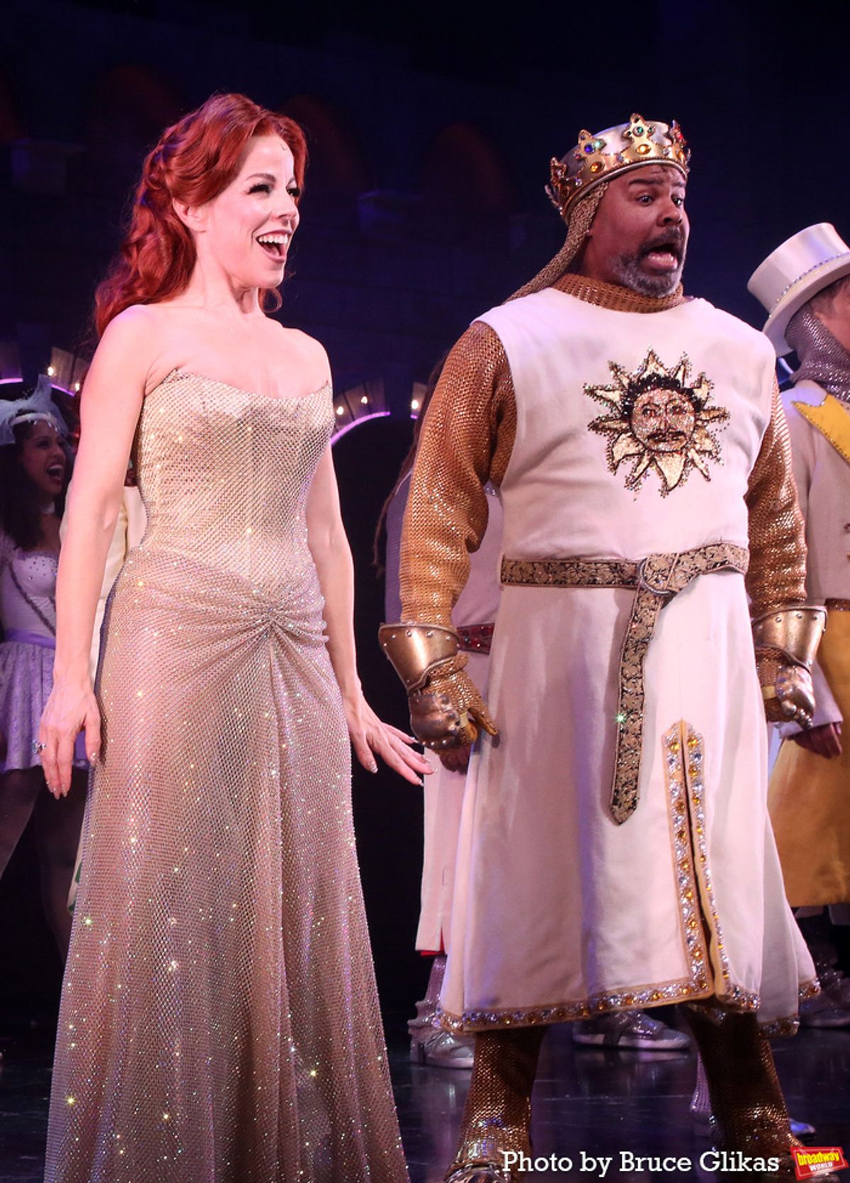 Leslie Kritzer and James Monroe Iglehart at 