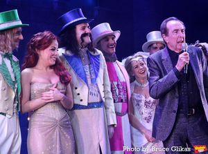 Michael Urie, Leslie Kritzer, Jimmy Smagula and Eric Idle Photo