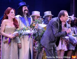 Leslie Kritzer and Jimmy Smagula and Eric Idle Photo