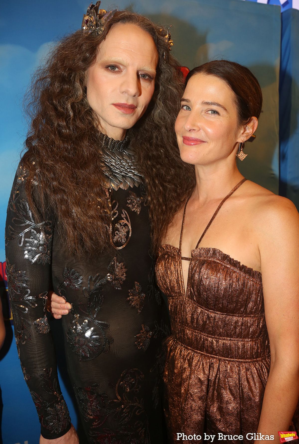 Jordan Roth and Cobie Smulders at 