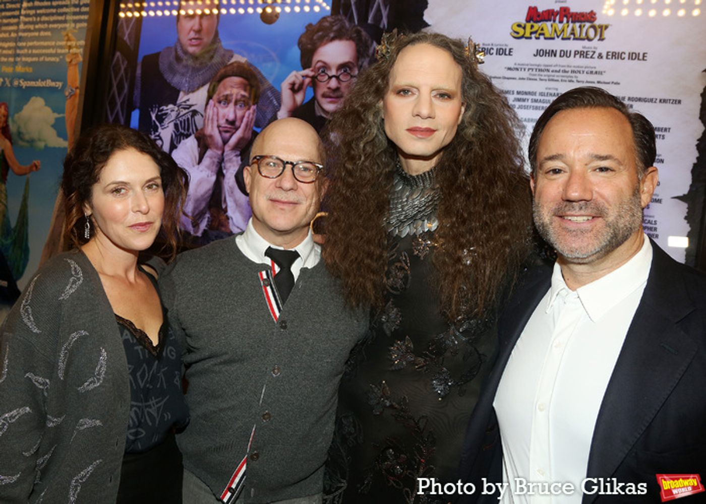 Photos: Stars Arrive at Opening Night of SPAMALOT!  Image