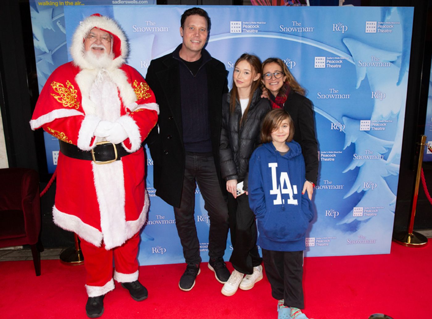 Photos: Stars Arrive at the Opening of THE SNOWMAN at the Peacock Theatre  Image