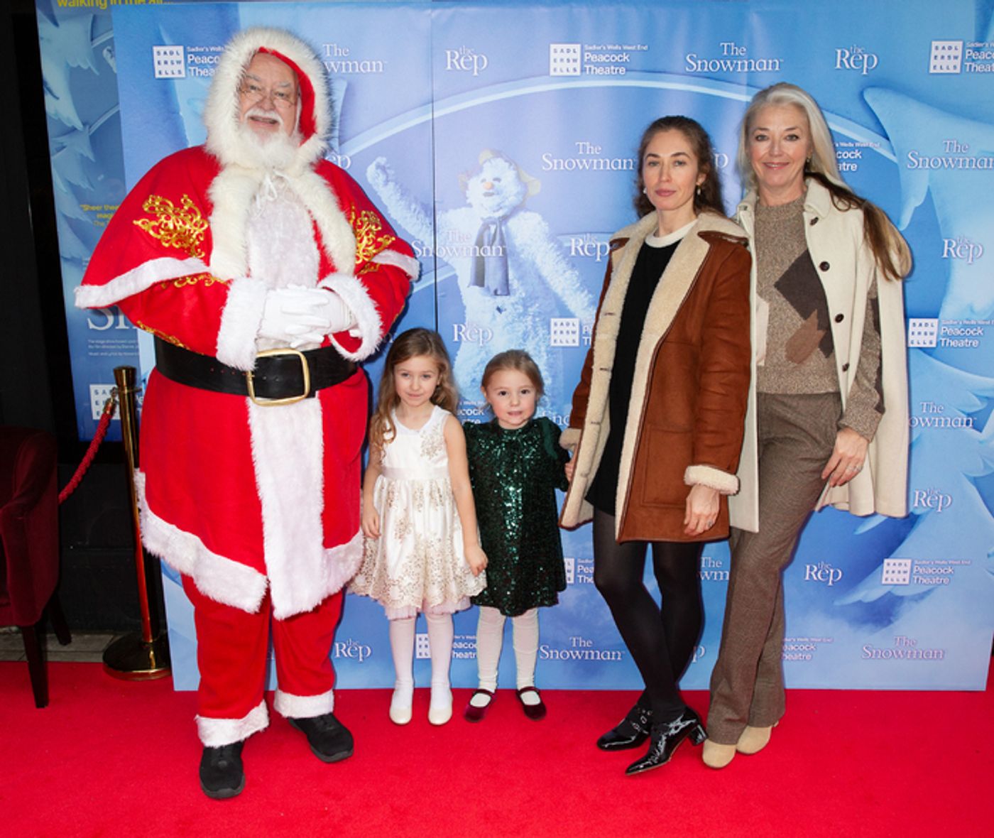 Photos: Stars Arrive at the Opening of THE SNOWMAN at the Peacock Theatre  Image