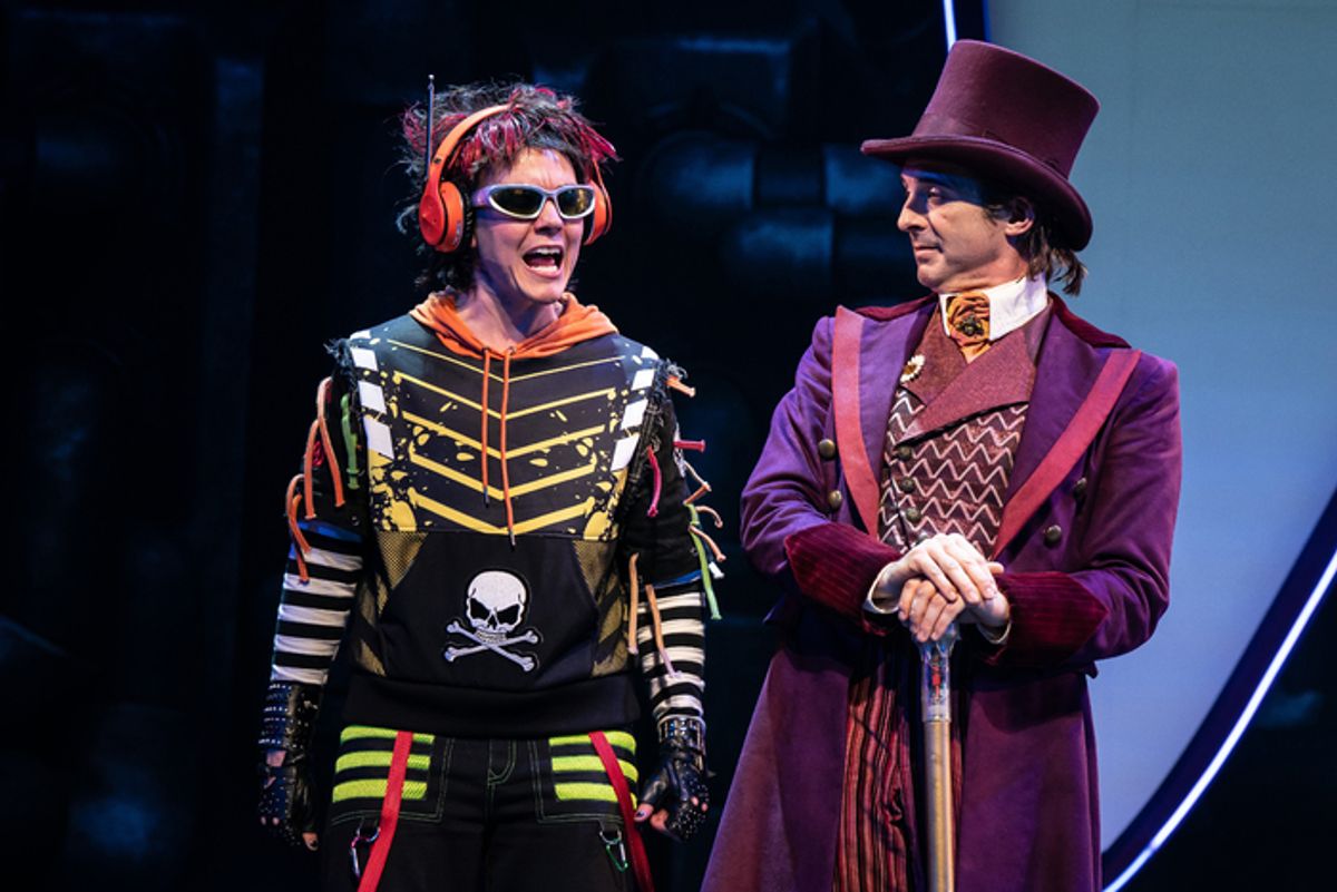 August Forman and Willy Wonka at 