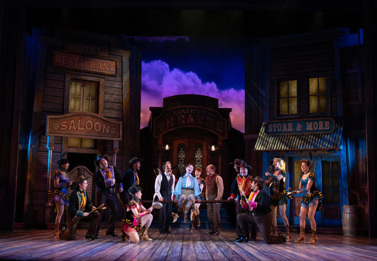 Sara Esty and Cast at 