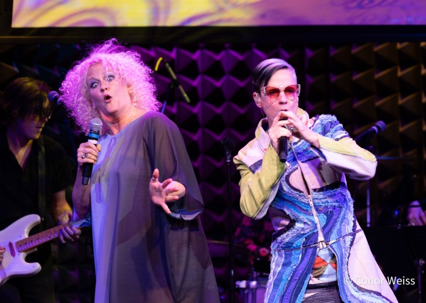 Photos: John Cameron Mitchell & Amber Martin in CASSETTE ROULETTE At Joe's Pub  Image