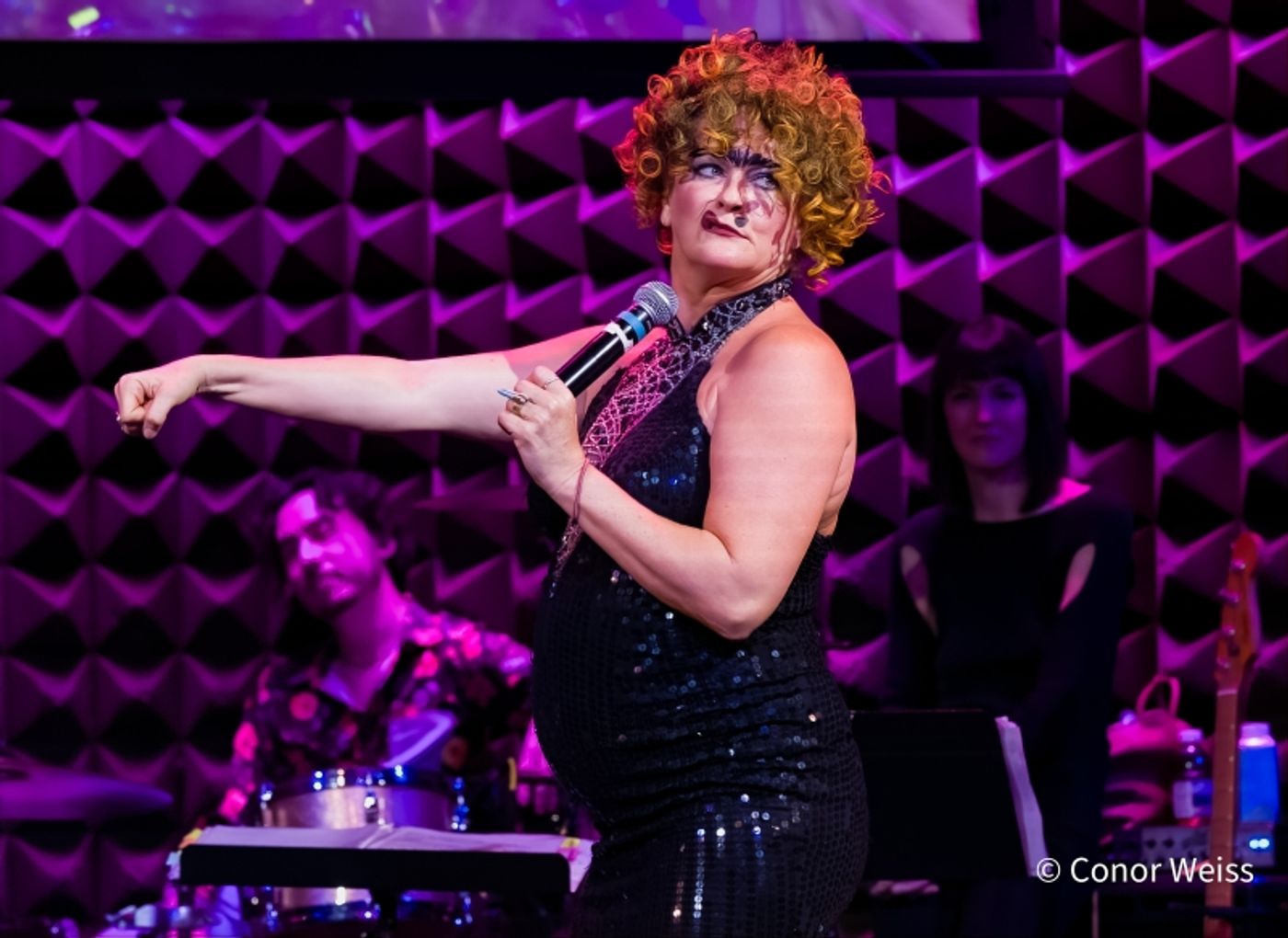 Photos: John Cameron Mitchell & Amber Martin in CASSETTE ROULETTE At Joe's Pub  Image