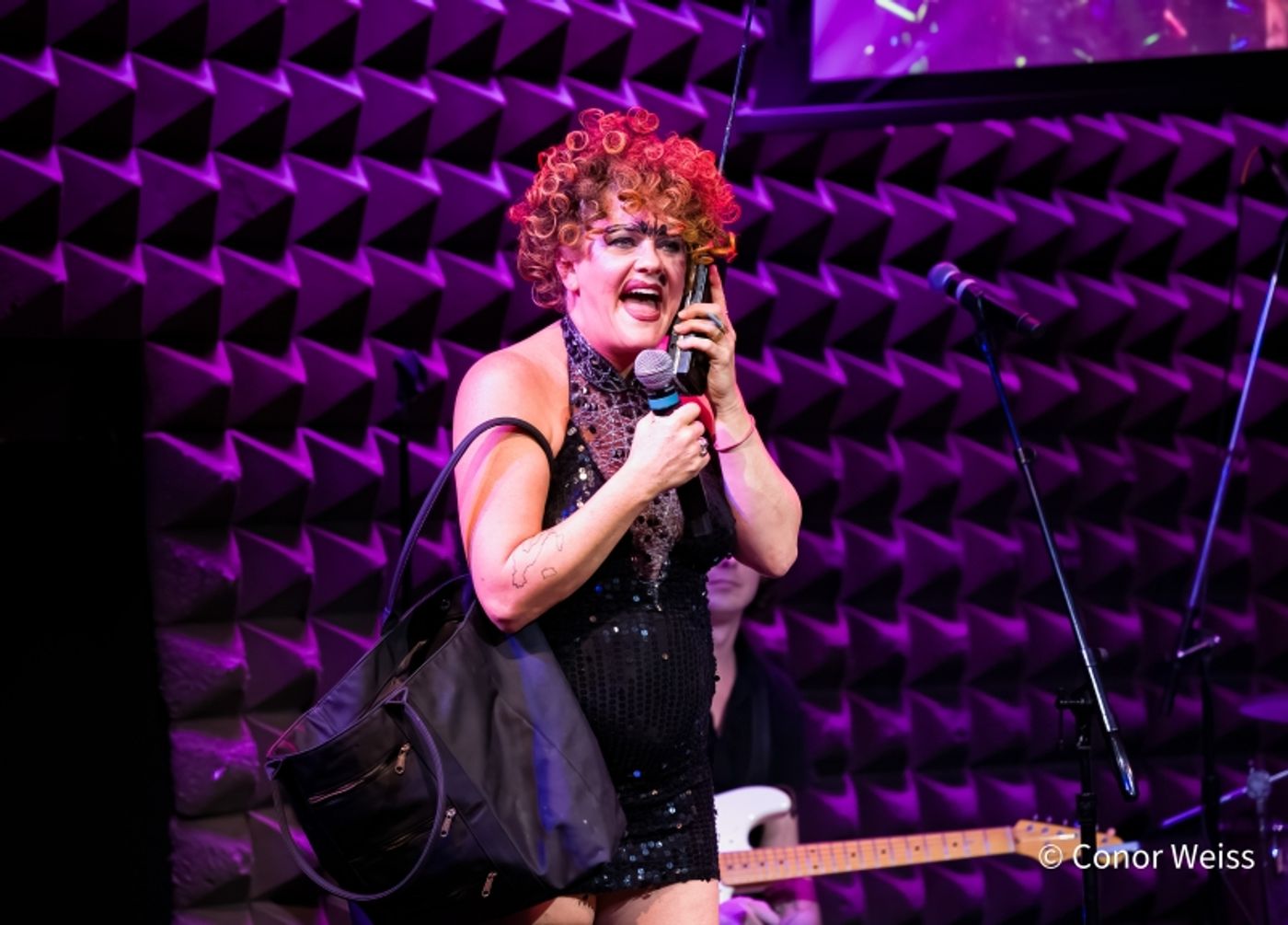 Photos: John Cameron Mitchell & Amber Martin in CASSETTE ROULETTE At Joe's Pub  Image