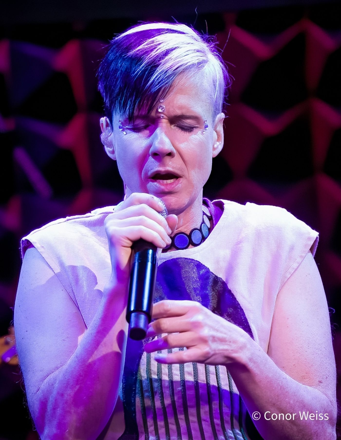 Photos: John Cameron Mitchell & Amber Martin in CASSETTE ROULETTE At Joe's Pub  Image