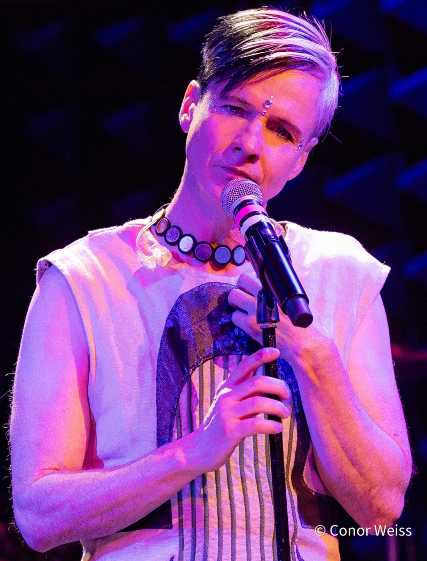 Photos: John Cameron Mitchell & Amber Martin in CASSETTE ROULETTE At Joe's Pub  Image