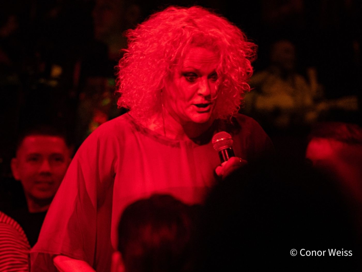 Photos: John Cameron Mitchell & Amber Martin in CASSETTE ROULETTE At Joe's Pub  Image