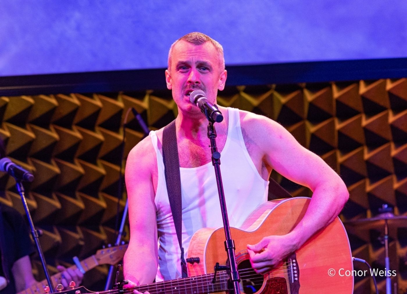 Photos: John Cameron Mitchell & Amber Martin in CASSETTE ROULETTE At Joe's Pub  Image