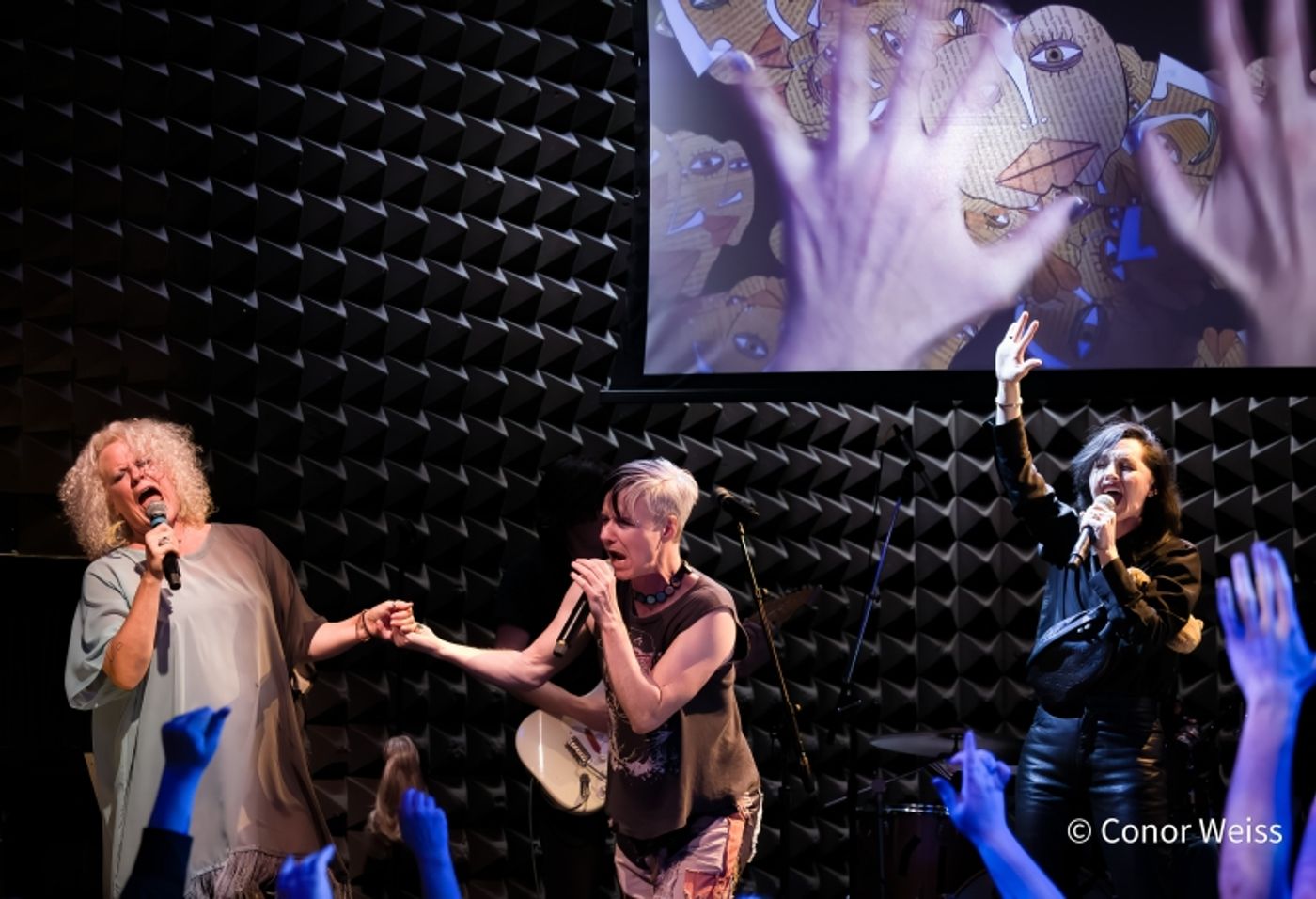 Photos: John Cameron Mitchell & Amber Martin in CASSETTE ROULETTE At Joe's Pub  Image