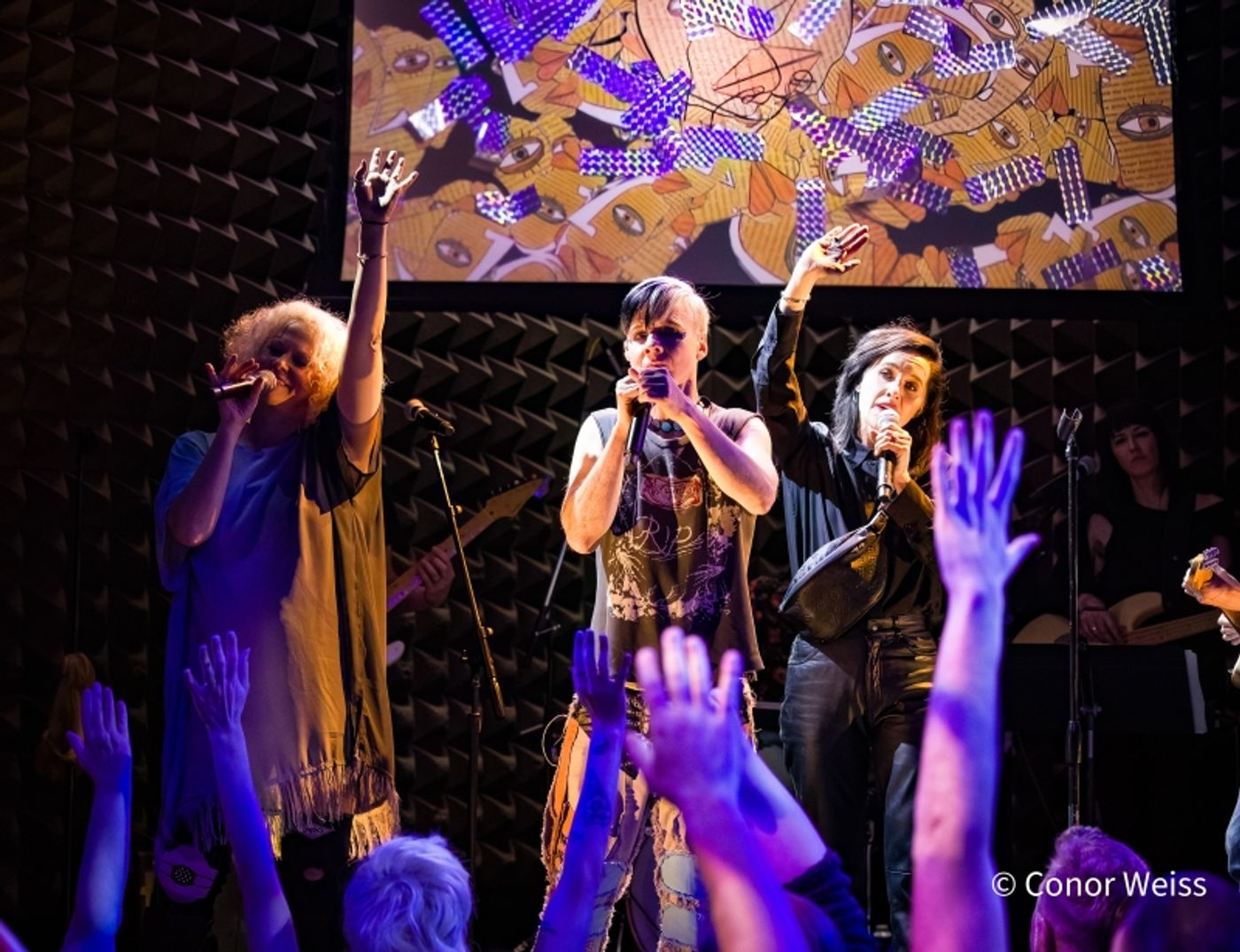 Photos: John Cameron Mitchell & Amber Martin in CASSETTE ROULETTE At Joe's Pub  Image