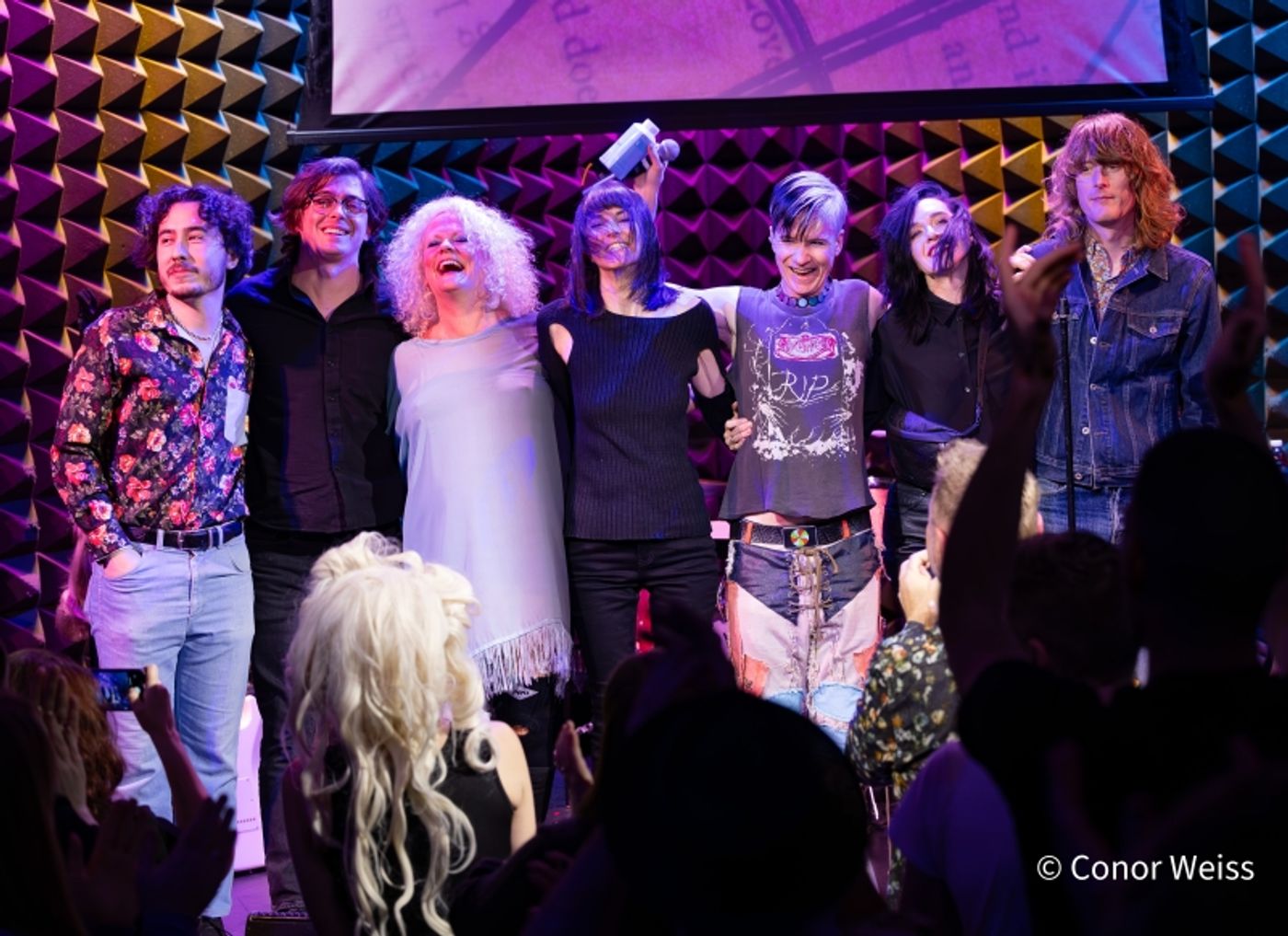 Photos: John Cameron Mitchell & Amber Martin in CASSETTE ROULETTE At Joe's Pub  Image
