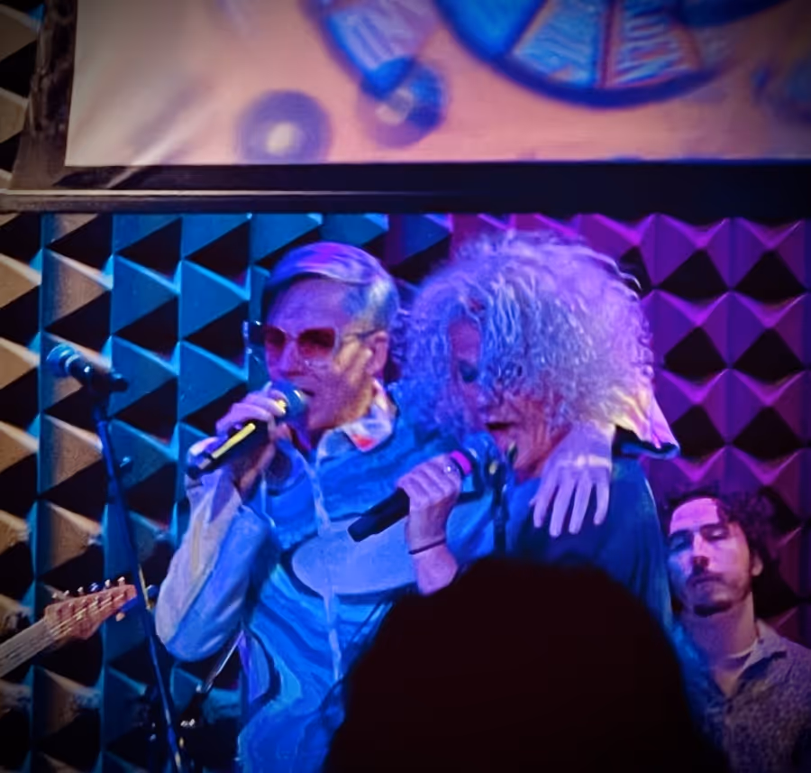 Review: John Cameron Mitchell and Amber Martin's CASSETTE ROULETTE at Joe's Pub Is a Winner!  Image