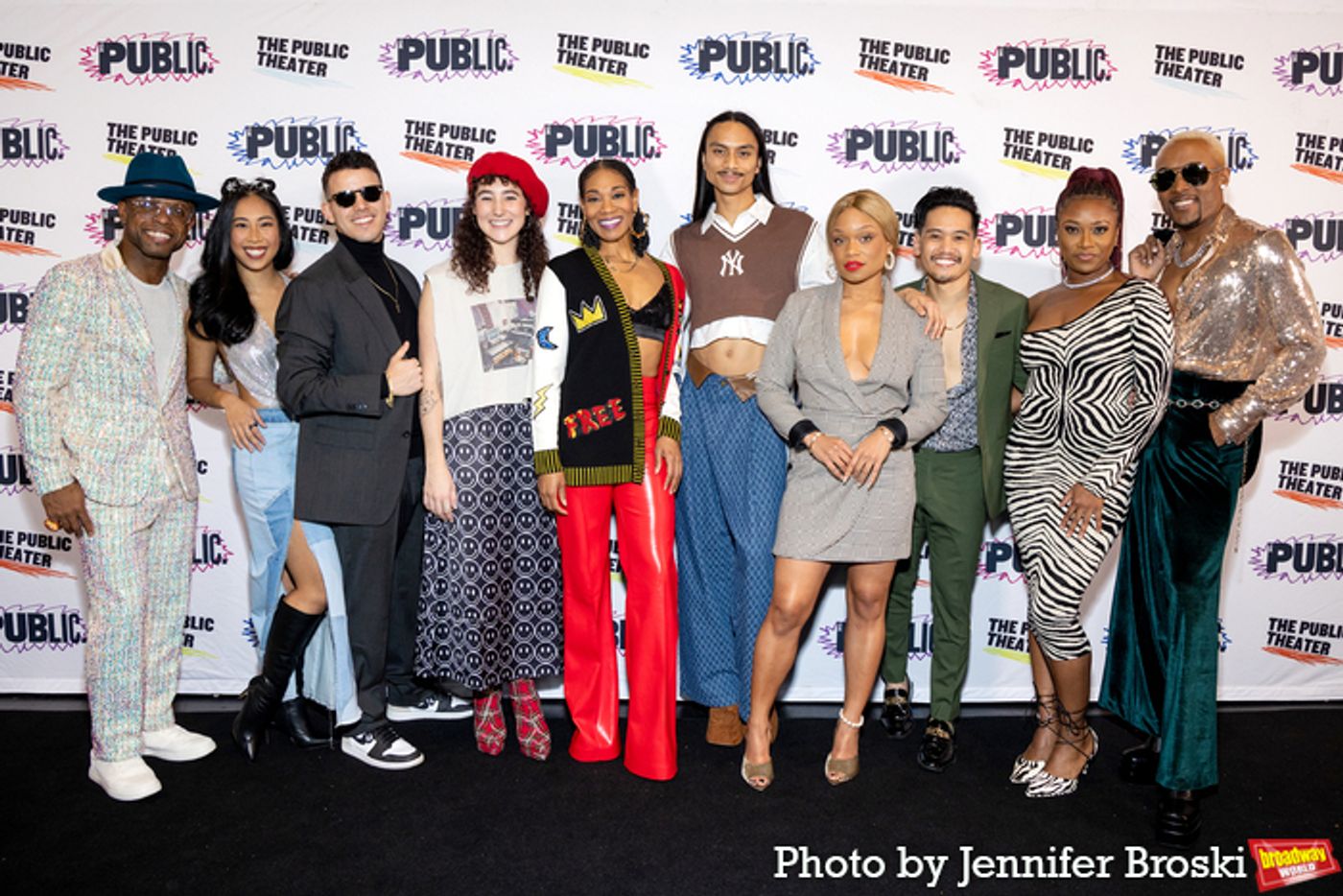 Photos: On the Red Carpet for Opening Night of HELL'S KITCHEN at the Public  Image