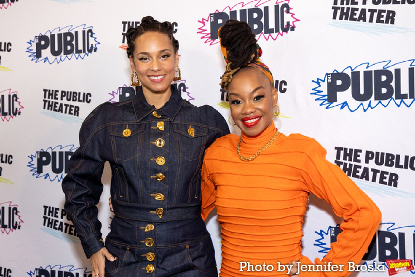 Photos: On the Red Carpet for Opening Night of HELL'S KITCHEN at the Public  Image