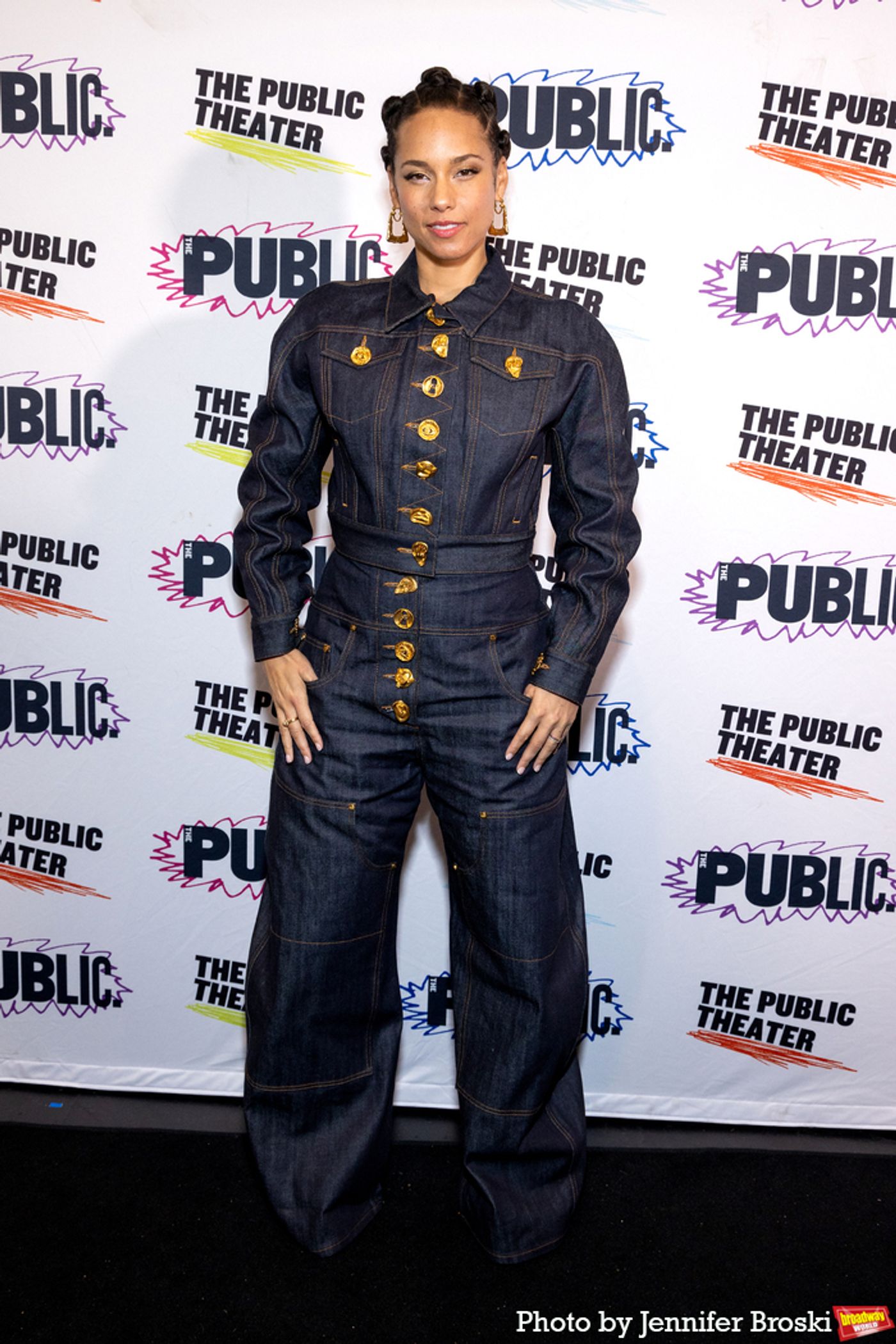 Photos: On the Red Carpet for Opening Night of HELL'S KITCHEN at the Public  Image