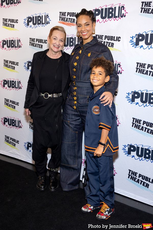 Terria Joseph, Alicia Keys, Genesis Ali Dean Photo