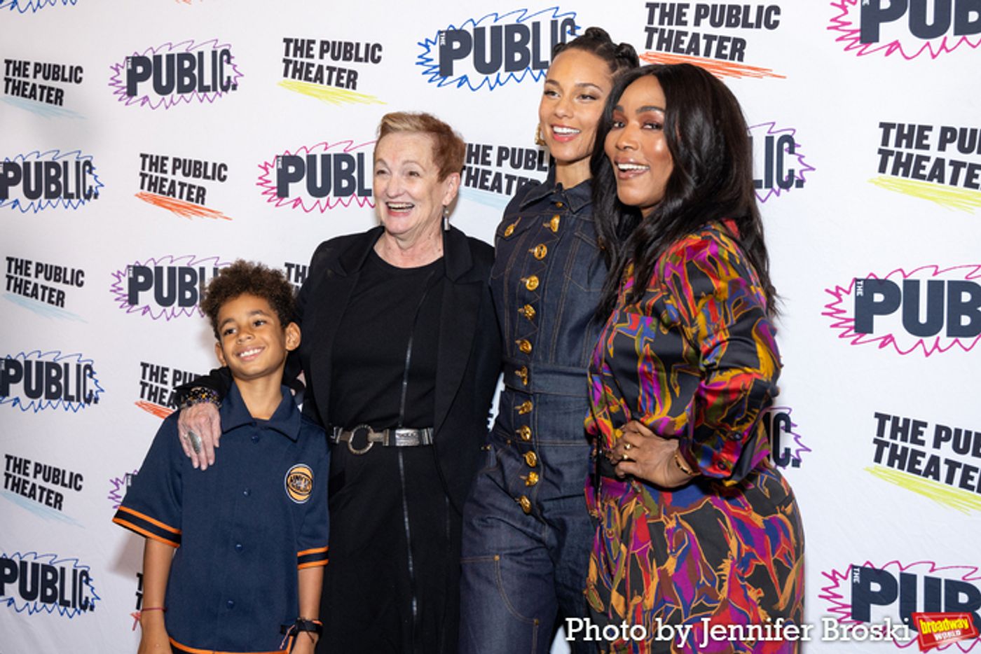 Photos: On the Red Carpet for Opening Night of HELL'S KITCHEN at the Public  Image
