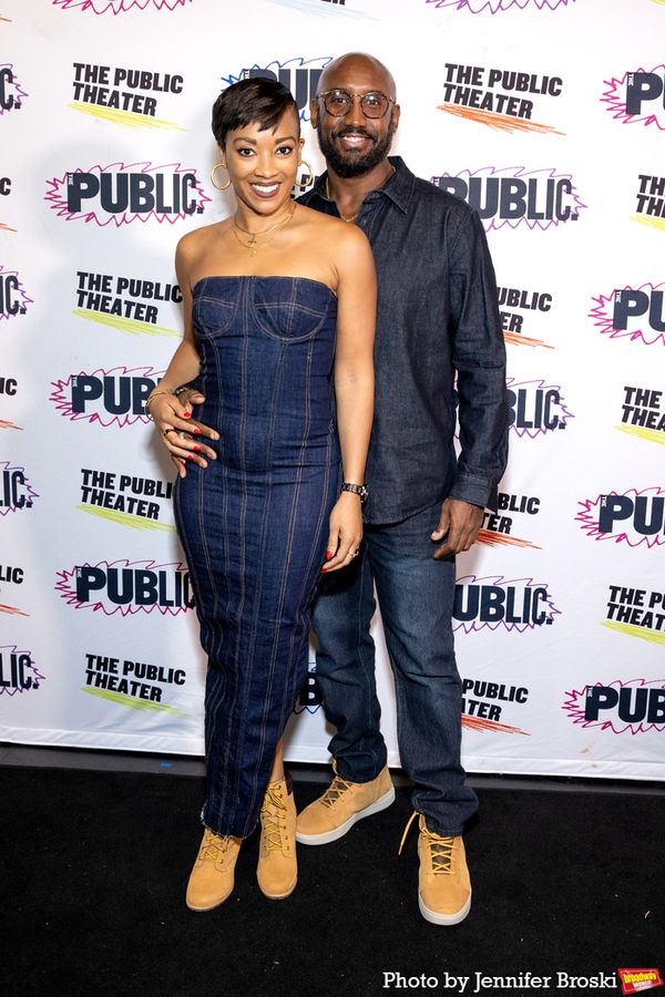 Kamille Upshaw, Quentin Earl Darrington Photo