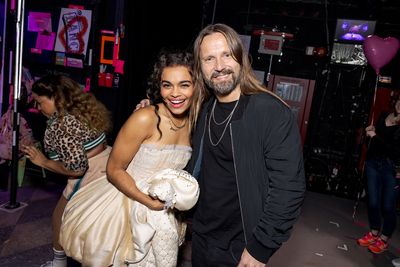Lorna Courtney and Max Martin Photo