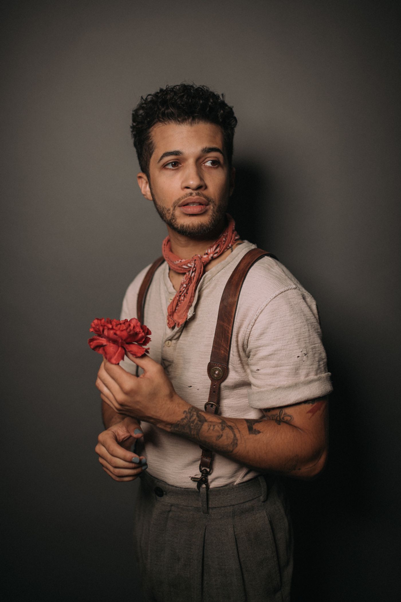 Photos: Get a First Look at Jordan Fisher as 'Orpheus' in HADESTOWN  Image