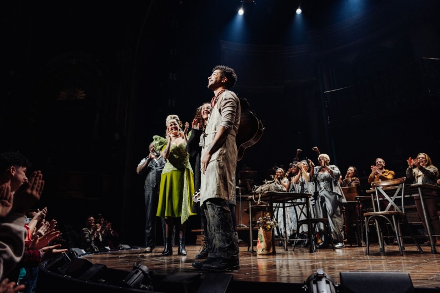 Photo/Video: Jordan Fisher Takes His First Bow in HADESTOWN  Image