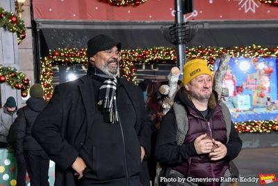 James Monroe Iglehart and Christopher Fitzgerald Photo