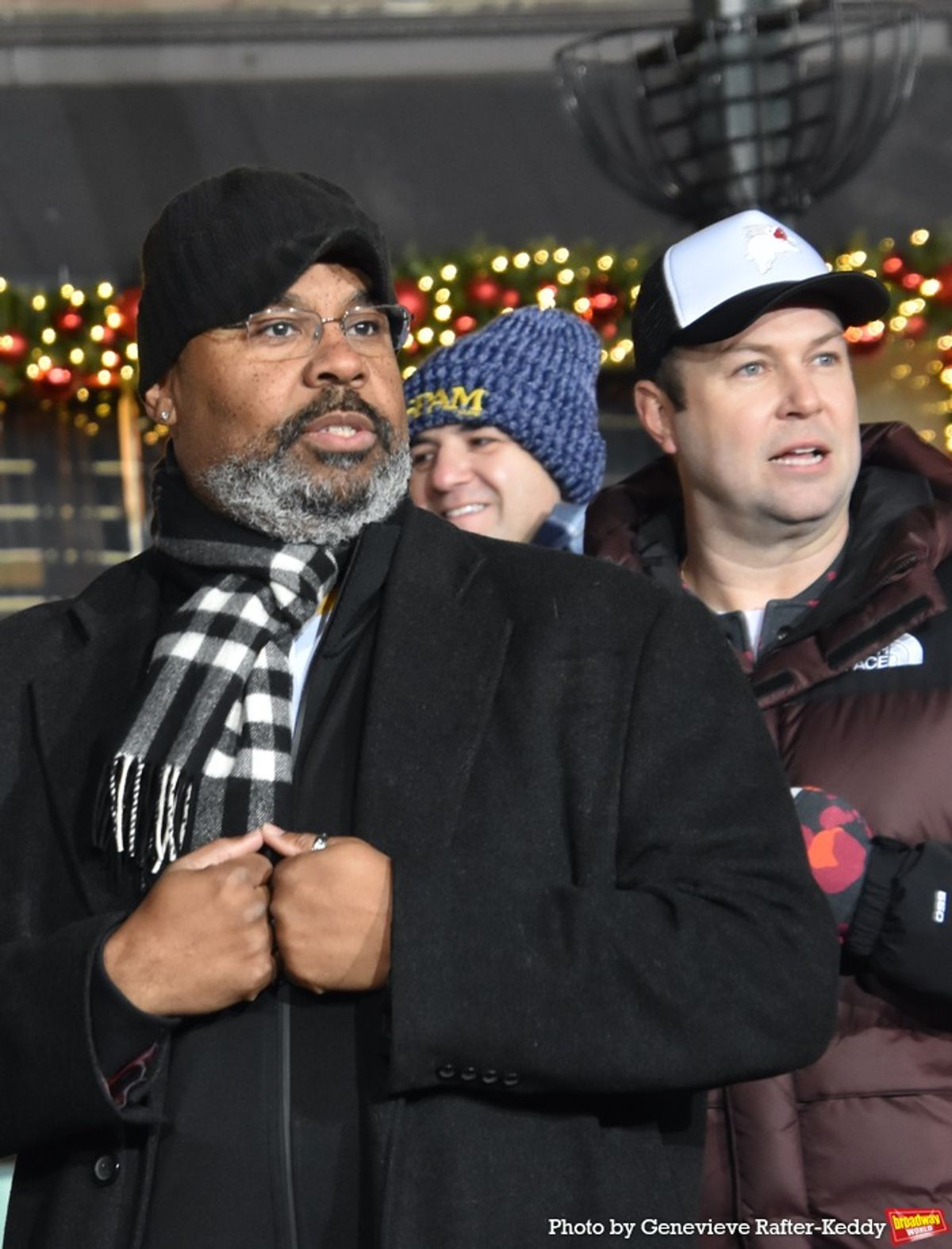 James Monroe Iglehart and Taran Killam at 