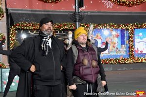 James Monroe Iglehart and Christopher Fitzgerald Photo